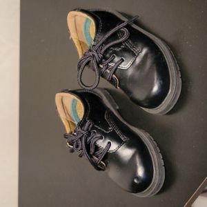 Kiks 832487 Black Lace Up Dress Shoes